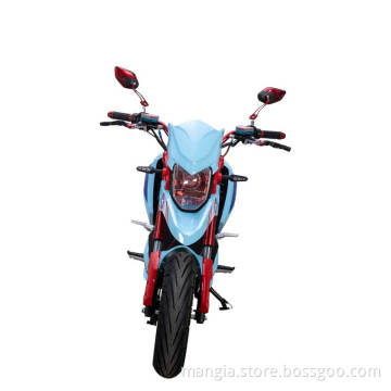 2023 new high-speed sports electric motorcycle 65-120km/h adult driving lithium battery racing sports bike